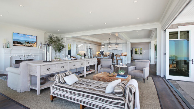 Living room couch fireplace mirror free wallpaper for desktop - medium preview image