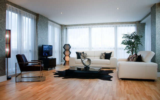 Living room modern european ink #6 free wallpaper for desktop - medium preview image