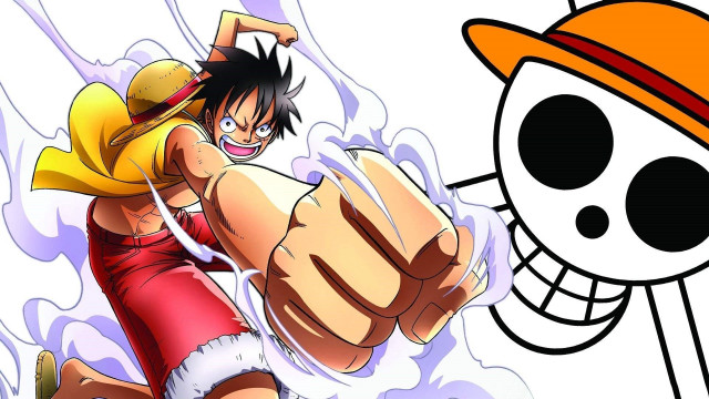 Skull hat anime luffy goku free wallpaper for desktop - medium preview image