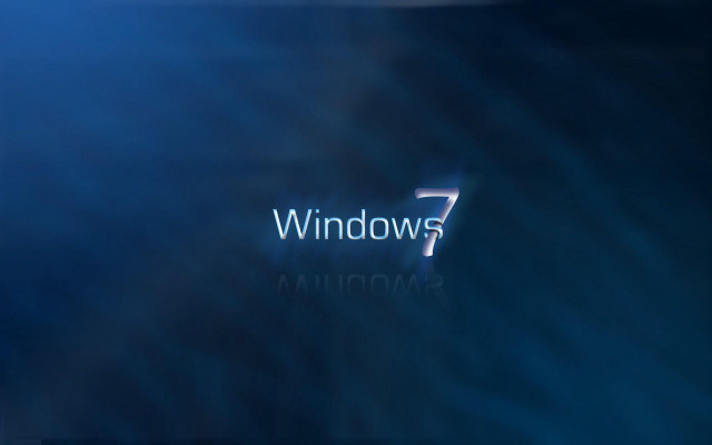 Blue background windows7 computer art free wallpaper for desktop - medium preview image