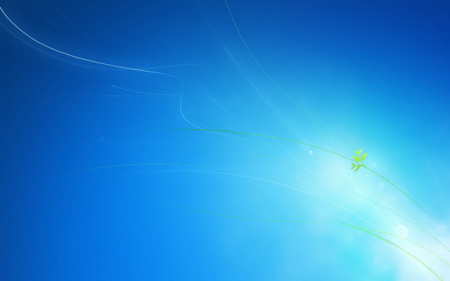 Blue sky plane sun clouds free wallpaper for desktop - medium preview image