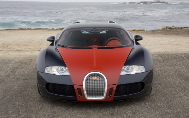 Bugatti beach ocean wave cobra free wallpaper for desktop - medium preview image
