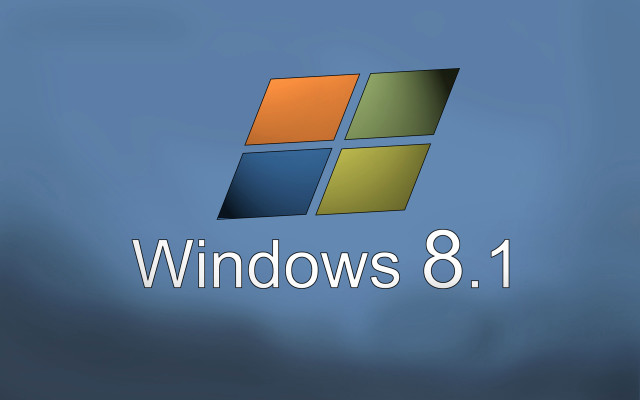 Blue windows8 logo sky white free wallpaper for desktop - medium preview image