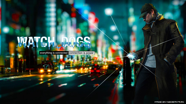 Man trench coat city street free wallpaper for desktop - medium preview image