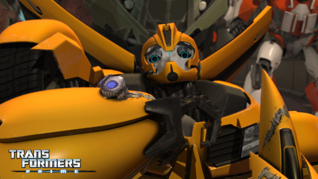 Yellow black robot big eyes free wallpaper for desktop - medium preview image