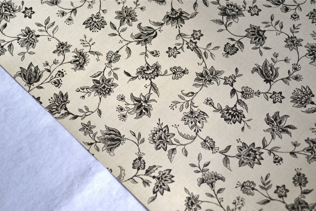 Flowered fabric closeup white blue free wallpaper for desktop - medium preview image