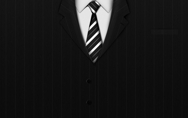 Man suit tie striped jacket free wallpaper for desktop - medium preview image
