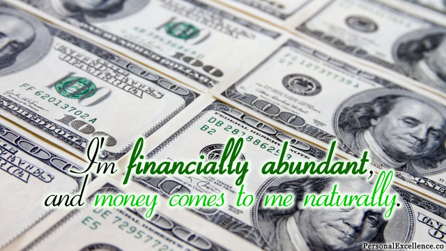 Pile of money with quote free wallpaper for desktop - medium preview image