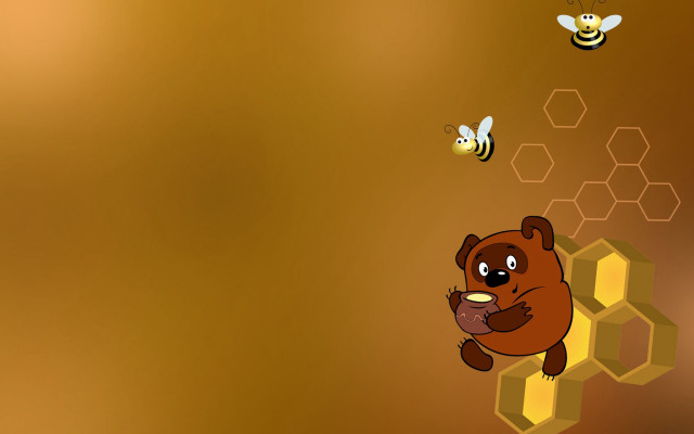 Bear bees honeycomb storybook pokemon free wallpaper for desktop - medium preview image