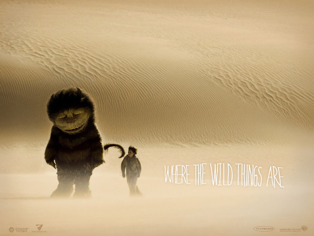 Man monkey walking sand wild free wallpaper for desktop - medium preview image