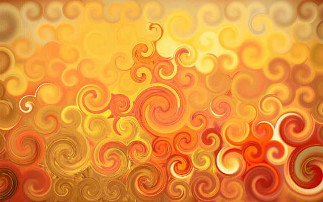 Yellow red swirl wall abstract free wallpaper for desktop - medium preview image