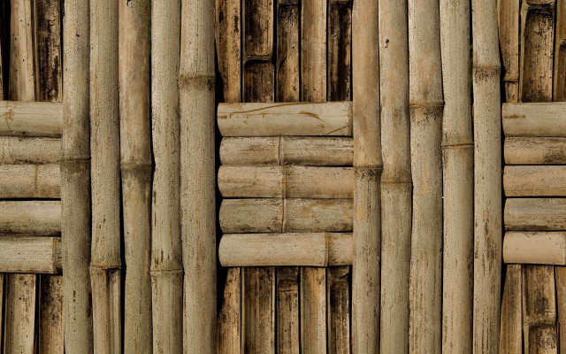 Bamboo wall pattern sticks poles free wallpaper for desktop - medium preview image