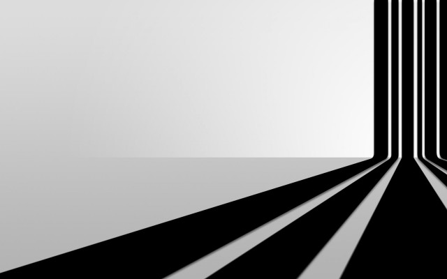 Black white room light line free wallpaper for desktop - medium preview image