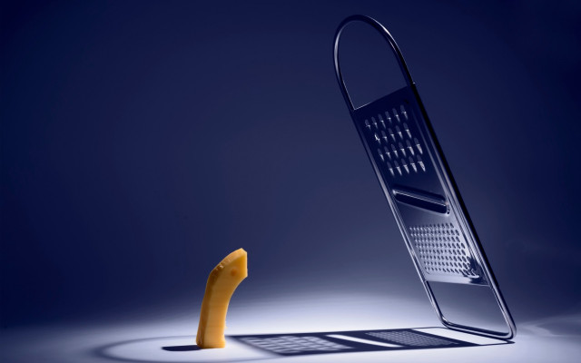 Cheese falling grater blue shadow free wallpaper for desktop - medium preview image