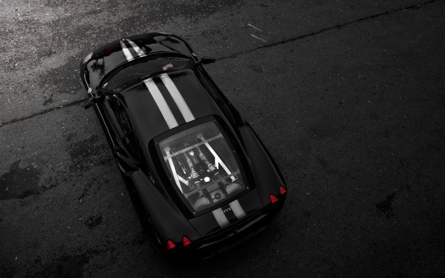 Car hood up bike curb free wallpaper for desktop - medium preview image