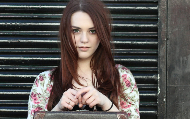 Woman purse metal door shutters free wallpaper for desktop - medium preview image