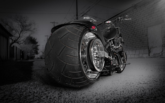 Motorcycle brickwall road redlight digitalrendering free wallpaper for desktop - medium preview image