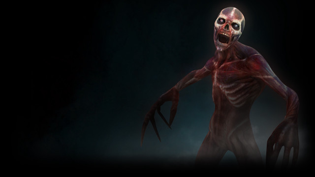 Creepy bloody creature dark skeleton free wallpaper for desktop - medium preview image