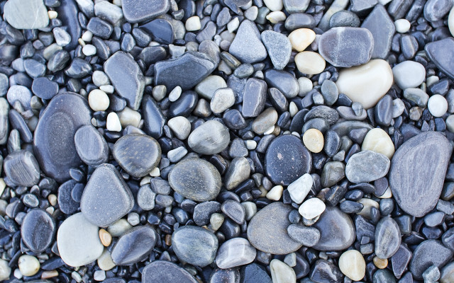 Rocks gravel landart blackwhite object free wallpaper for desktop - medium preview image