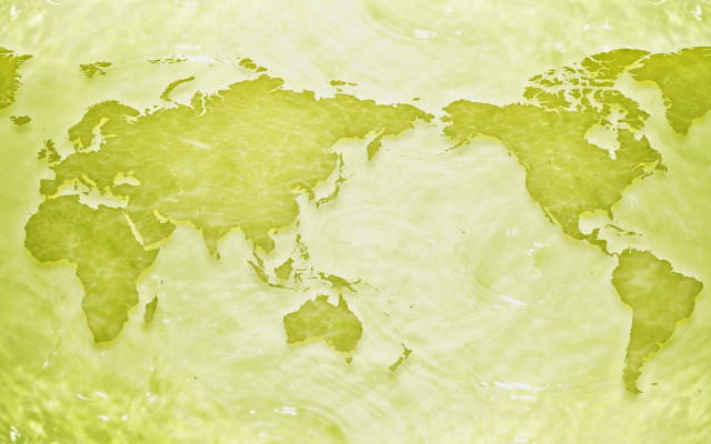 Green world map outdoor nature free wallpaper for desktop - medium preview image