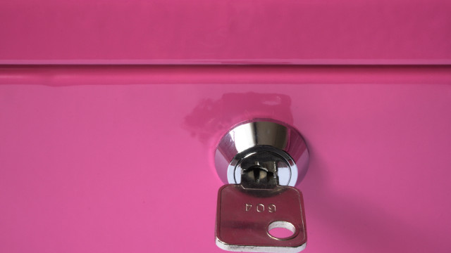 Pink toilet metal handle button free wallpaper for desktop - medium preview image