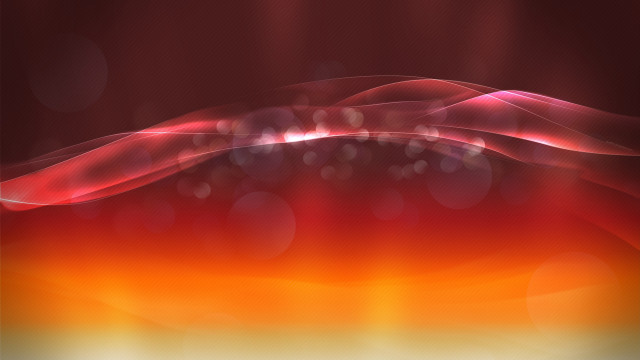 Red orange blurry wave light free wallpaper for desktop - medium preview image