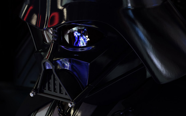 Helmet blue light starwars room free wallpaper for desktop - medium preview image