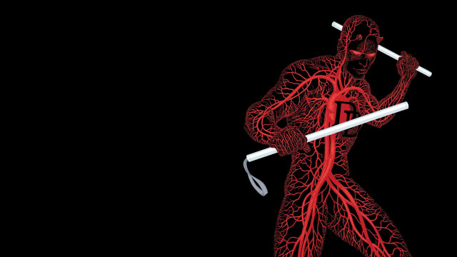 Man heart back cigarette analytical free wallpaper for desktop - medium preview image