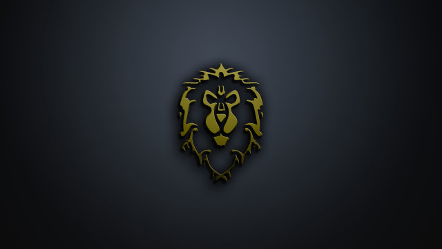Black yellow lion head fantasy free wallpaper for desktop - medium preview image