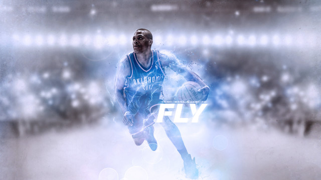 Basketball player flying stadium rayonism free wallpaper for desktop - medium preview image