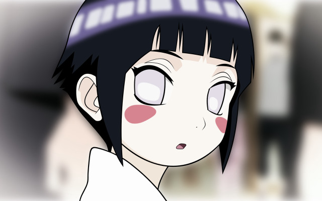 Hatsu hyuga hinata blurry manga free wallpaper for desktop - medium preview image