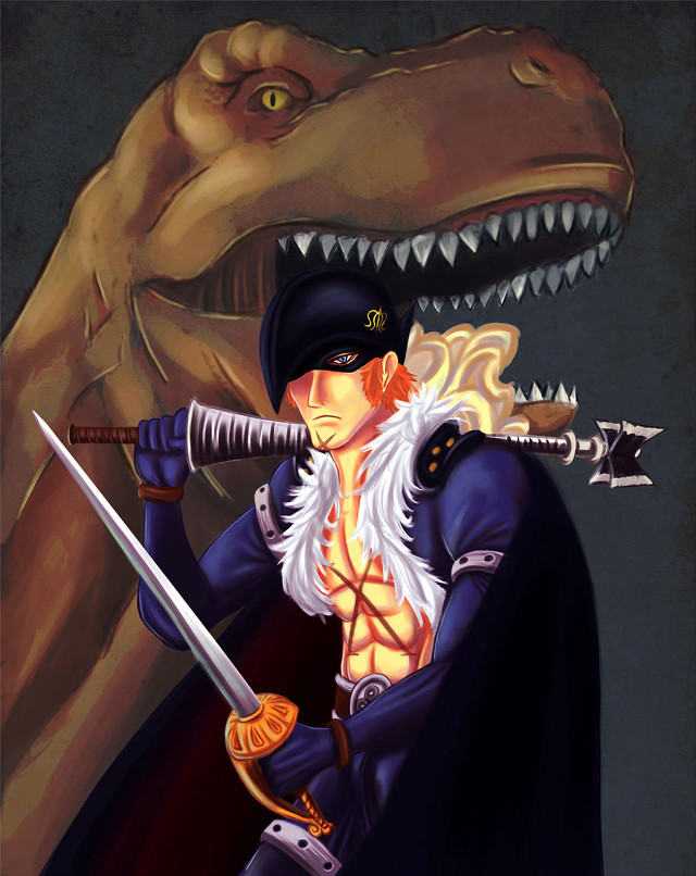 Pirate man dinosaur sword costume free wallpaper for mobile - medium preview image