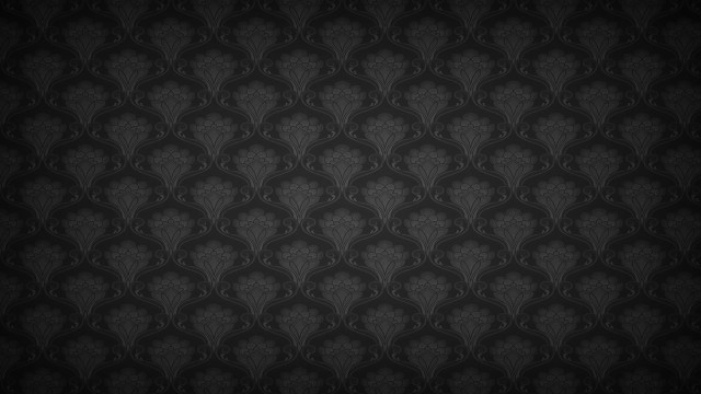 Black wallpaper floral pattern side free wallpaper for desktop - medium preview image