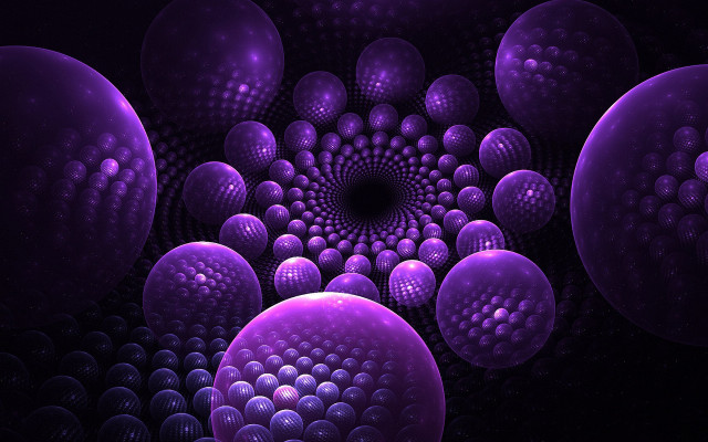 Psychedelic fractals galaxy cloud starry free wallpaper for desktop - medium preview image