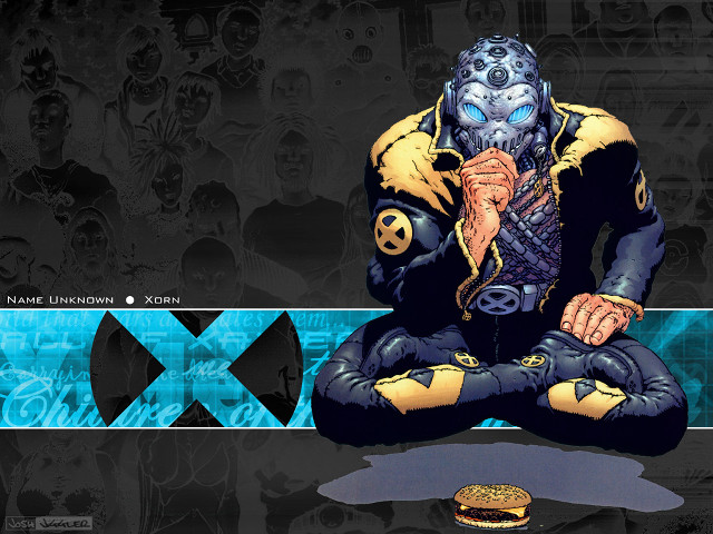 Man yellow black outfit sitting free wallpaper for desktop - medium preview image