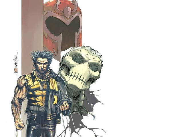 Man giant skull white background free wallpaper for desktop - medium preview image