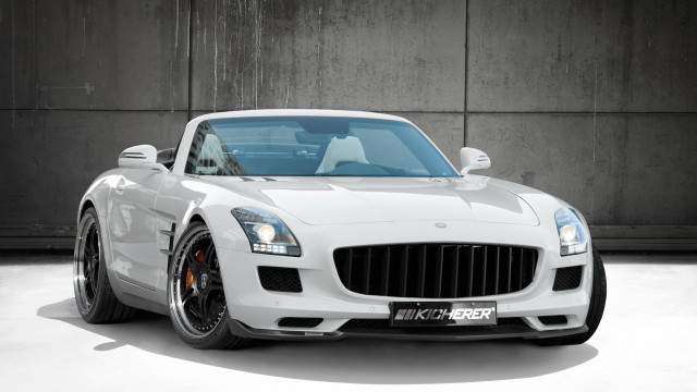 White sports car black door free wallpaper for desktop - medium preview image