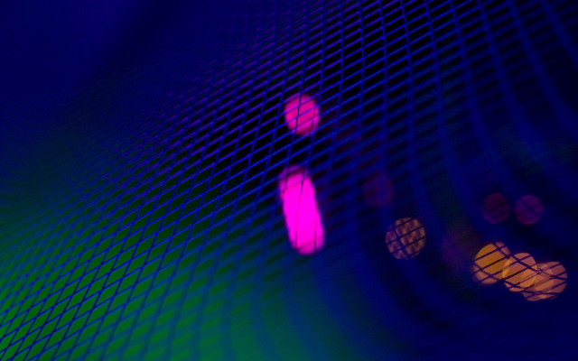 Colorful heart hologram fence fishnets free wallpaper for desktop - medium preview image