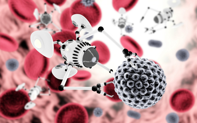 Afrofuturism biopunk cellphone yarn bokeh free wallpaper for desktop - medium preview image