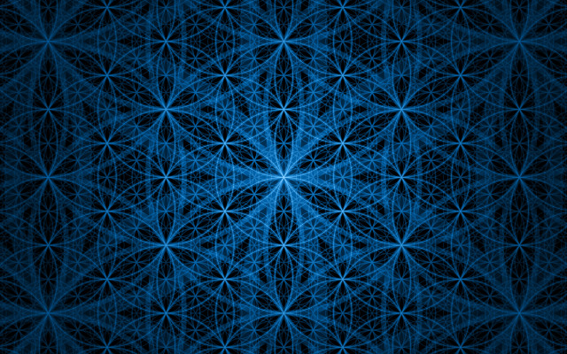 Blue star hologram sacred geometry free wallpaper for desktop - medium preview image