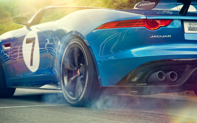Blue sports car driving smoke free wallpaper for desktop - medium preview image