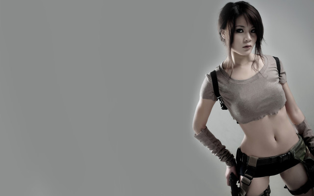 Woman gun cobra metalgear chenchi free wallpaper for desktop - medium preview image