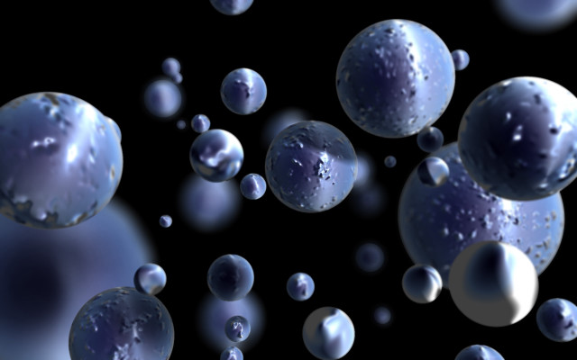Bubbles holography space planet moon free wallpaper for desktop - medium preview image