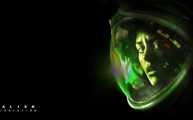 Woman space suit green light free wallpaper for desktop - medium preview image