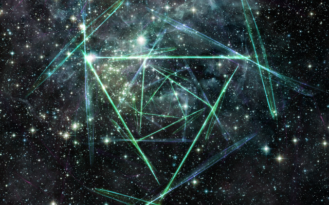 Space starfield holography sacredgeometry androidjones free wallpaper for desktop - medium preview image