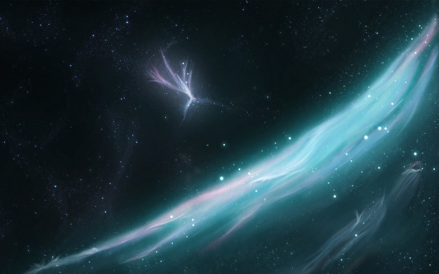 Large small star sky galaxy free wallpaper for desktop - medium preview image