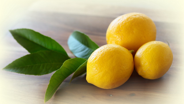 Lemons leaves table top postminimalism free wallpaper for desktop - medium preview image