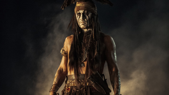 Primitivism man featheredheaddress knife portrait free wallpaper for desktop - medium preview image