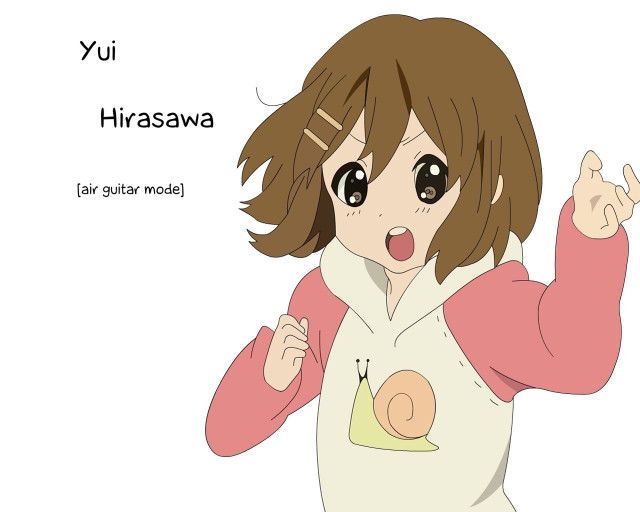 Girl pinkshirt cartoon handgesture kawaii free wallpaper for desktop - medium preview image