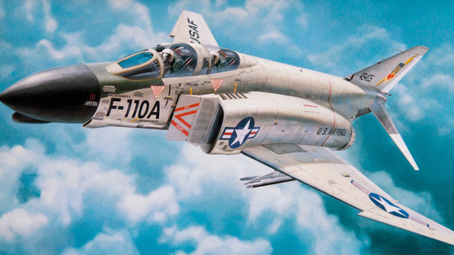 Fighter jet cloudy sky pilot #2 free wallpaper for desktop - medium preview image